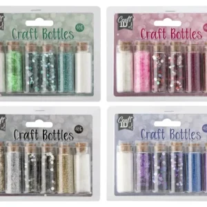 Set 6 sticlute craft 6x15gr , Grafix