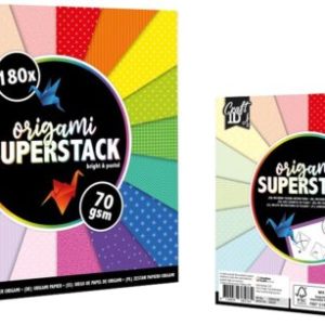 Hartie origami 15x15m 70 grame, 180 foi Grafix
