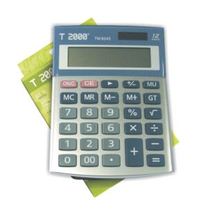 Calculator 12 digiti Tm6045 cu 4 taste de memorie, T2000