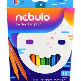 Set carioci, 12 culori, Nebulo