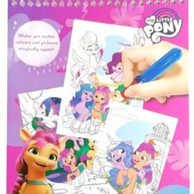 Carte de colorat  picteaza cu apa , My Little Pony