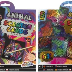 Scratch cards 19.5×19.5cm, Grafix