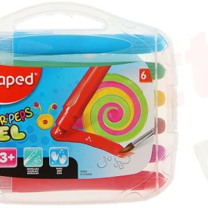 Alternative view of Set creioane colorate cerate Maped color'peps gel 6 culori