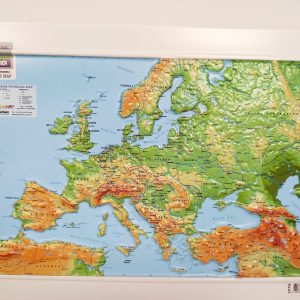 Harta in relief 3D A3 Europa, Junior