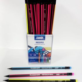 Creion grafit cu guma Junior Negro