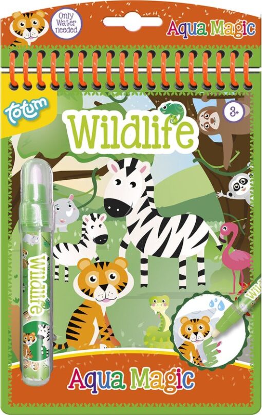 Carte picteaza cu apa Wildlife 3 Carte picteaza cu apa Wildlife