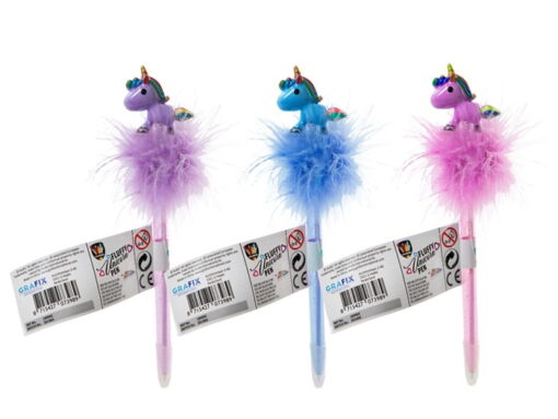 Pix unicorn cu puf, Grafix 3 Pix unicorn cu puf, Grafix
