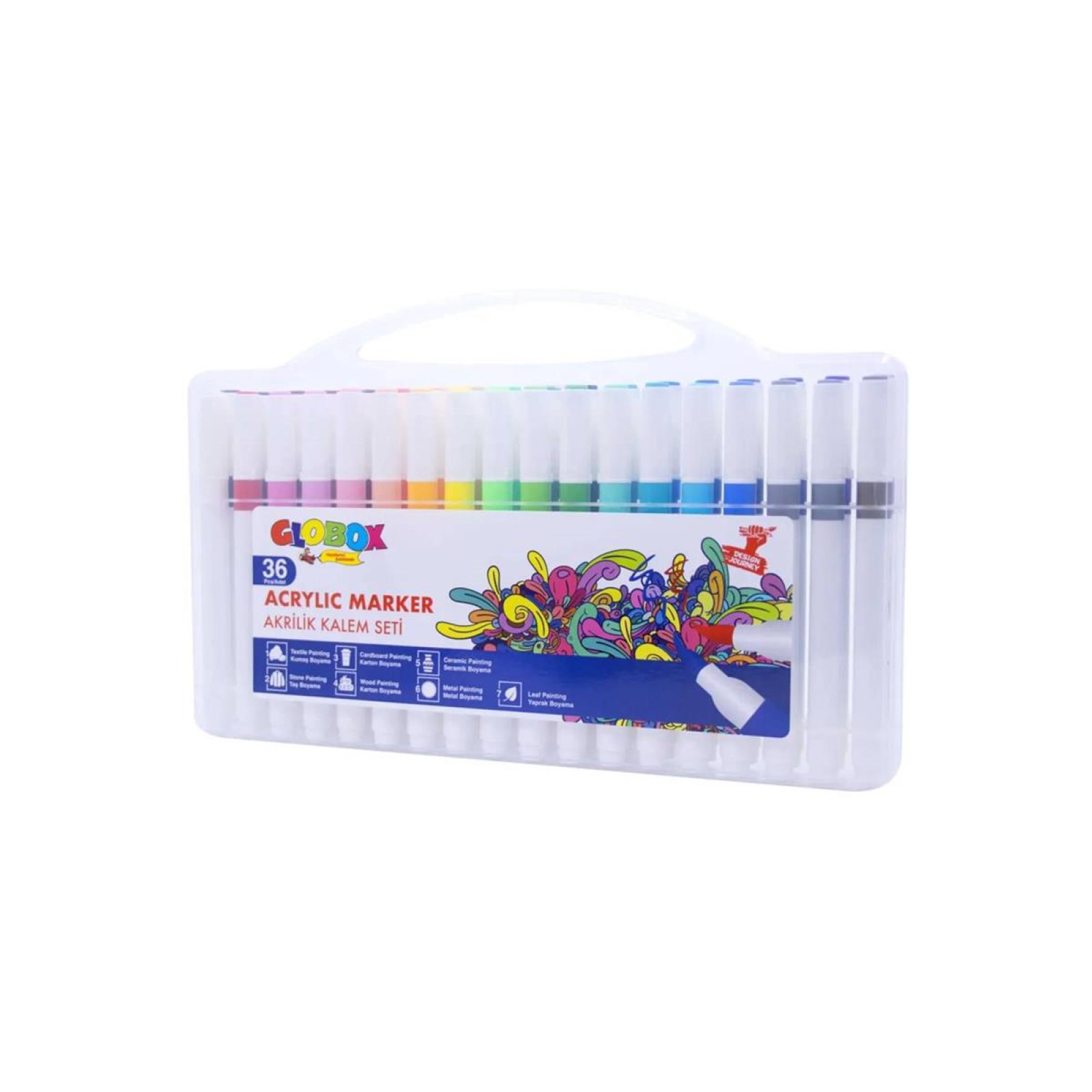 Marker acrylic 36/set , Globox 3 Marker acrylic 36/set , Globox