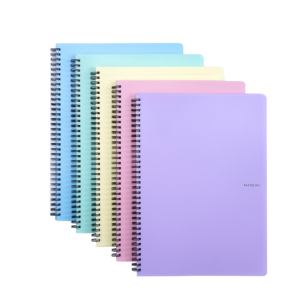 Notebook spira A4 PP Pastelini