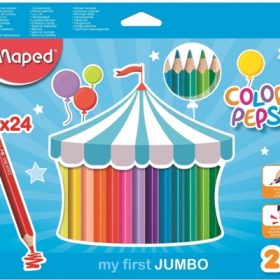 Carioci 24 culori Maped Color Peps My First Jumbo