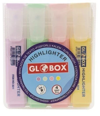 Evidentiator pastel 4/Set Globox 3 Evidentiator pastel 4/Set Globox
