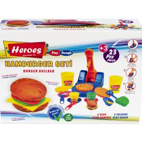 Set PlayDough hamburger 4x40 gr