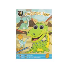 Carte de colorat 27×19,5cm , Grafix Crocodil