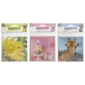 Diamond felicitare 2/set 13×13 cm , Grafix