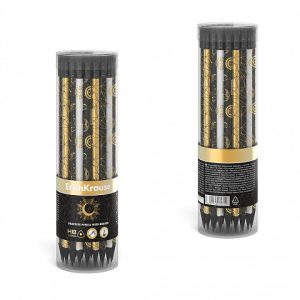 Alternative view of Creion grafit ErichKrause cu guma triunghiular magic Sky