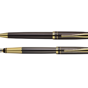 Set pix si stilou NOVO grej lucios