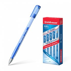 Pix gel ErichKrause G-Tone Stick Original , scriere albastru