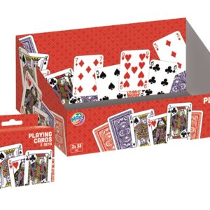 Alternative view of Carti de joc 2/set 2×55, Grafix