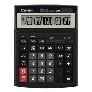 Calculator Canon de birou cu 16 digiti, cu ecran rabatabil,  WS-1610T
