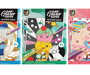 Hartie glitter A4-6 foi , Grafix