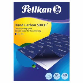 Indigo Pelikan, manual 500h din A4, 100 coli, culoare albastră
