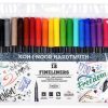 Set 18 fineliner, Koh-I-Noor 1 K7021 18 Fineliner 18 culori set Koh I Noor 177822