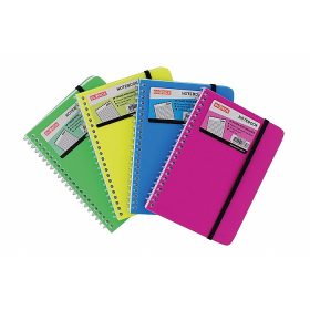 Bloc notes A7 Globox, spira metalica, 60 coli