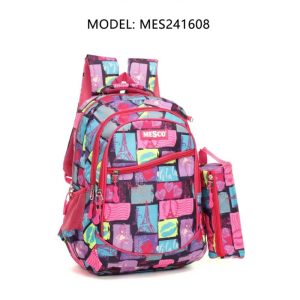 Ghiozdan mare+penar GIMNAZIU/LICEU Eiffel 18″ Mesco