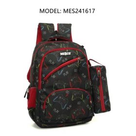 Ghiozdan mare +penar gimnaziu/liceu 18″ Mesco Play