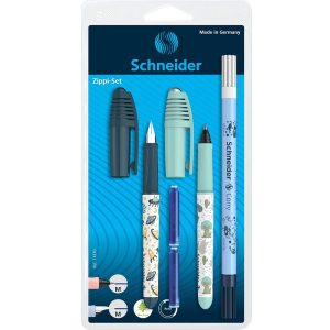 Set stilou + roller + pic Schneider Zippi, blister