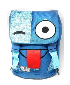 Ghiozdan extensibil Spirit Smile 42x33x21 Albastru