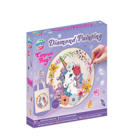 Pictura cu diamante canvas bag 25x31cm , Grafix