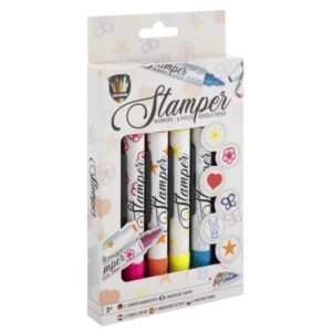 Set 6 marker stampila ,Grafix