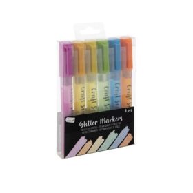 Set 6 marker glitter , Grafix