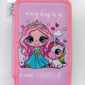 Penar 3 fermoare echipat Princess And Unicorn