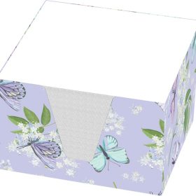 Cub hartie 9x9x6 cm-400 file  Butterfly