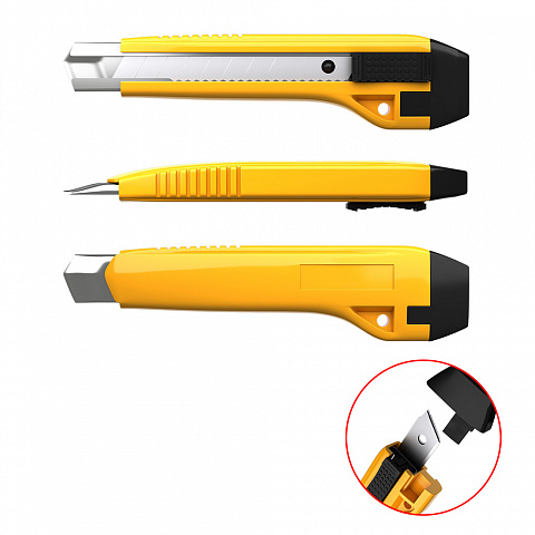Cutter ErichKrause Auto-Lock Universal 18 mm 4 Cutter ErichKrause Auto-Lock Universal 18 mm - imagine 2