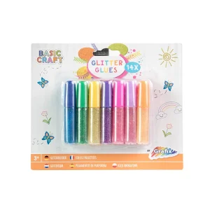 Lipici cu sclipici 14buc x4ml , Grafix