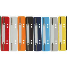 Alonje din plastic pentru indosariere, diverse culori, 25 buc/set