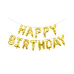 Set baloane folie "Happy Birthday" 40cm