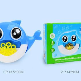 Jucarie delfin cu baloane de sapun, cu baterii