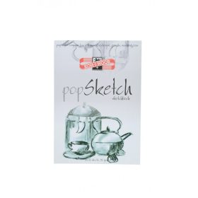 Bloc desen pop sketch schita Koh-I-Noor,  110 g/m2, 20 coli, format A4