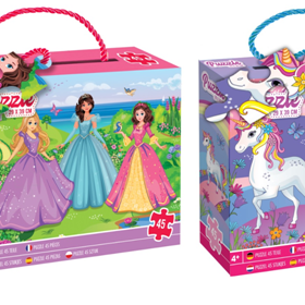 Puzzle 45 pcs 39×29 cm Girls, Grafix