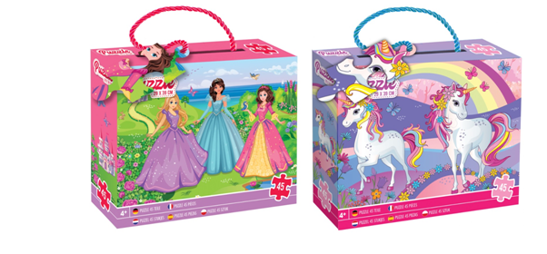 Puzzle 45 pcs 39×29 cm Girls, Grafix 3 Puzzle 45 pcs 39×29 cm Girls, Grafix