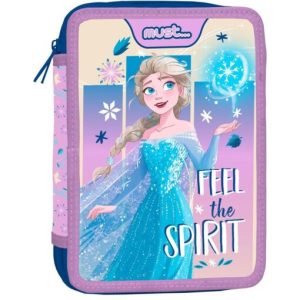 Penar echipat Must 2 fermoare 15x5x21 Frozen Feel Spirit