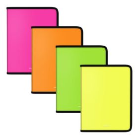 Mapa cu fermoar A5 ErichKrause, Neon