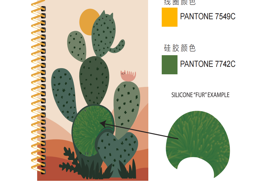 Jurnal A5 pop-it , Milla Cactus