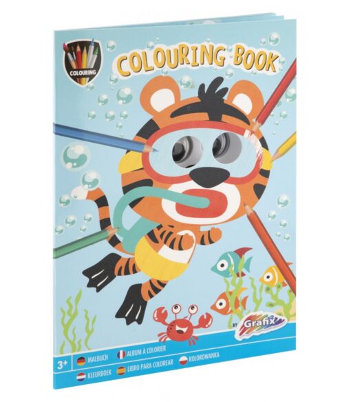 Carte colorat ochi mobili 24 foi , Grafix 3 Carte colorat ochi mobili 24 foi , Grafix
