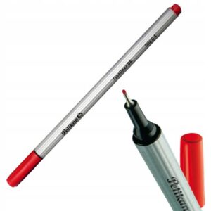 cienkopis kreslarski fineliner 96 0 4mm czerwony pelikan 510x510 1