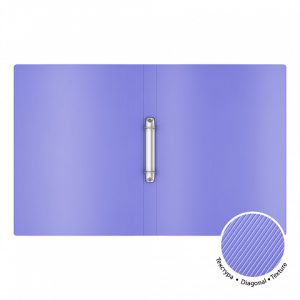 Alternative view of Caiet mecanic plastic ErichKrause Pastel A4-2 inele , 24mm